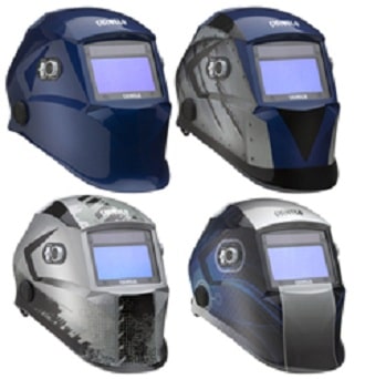 CIGWELD's new range of ProLite auto-darkening welding helmet range comes in four colours.