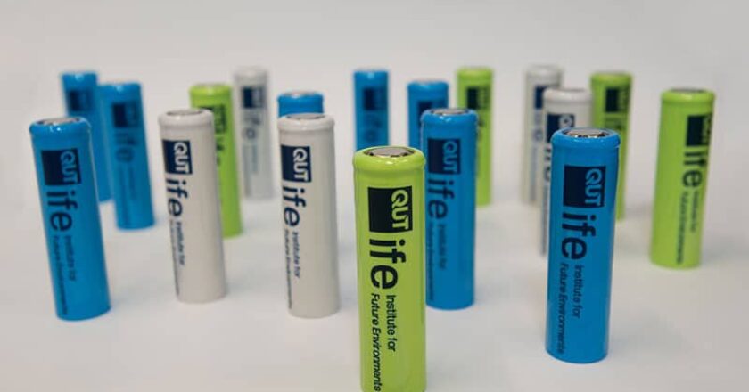 Australia's first lithium-ion batteries