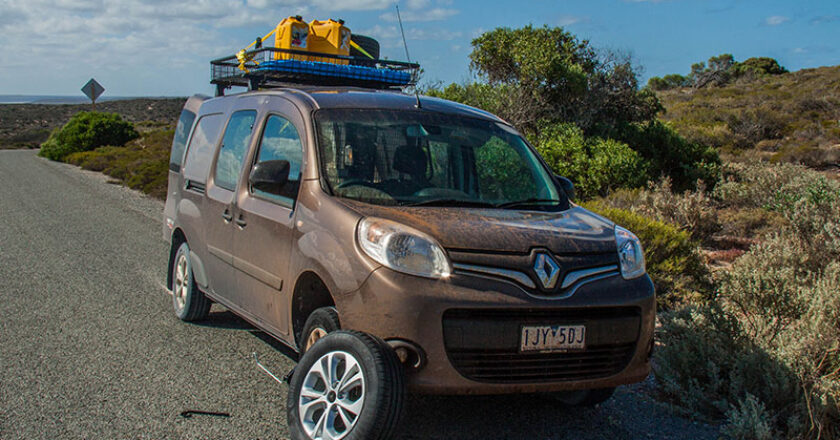 8000 kilometres of tough conditions and only one blowout