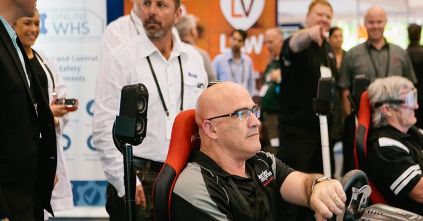 One of the many safety demonstrations at last years Safety in Action event.