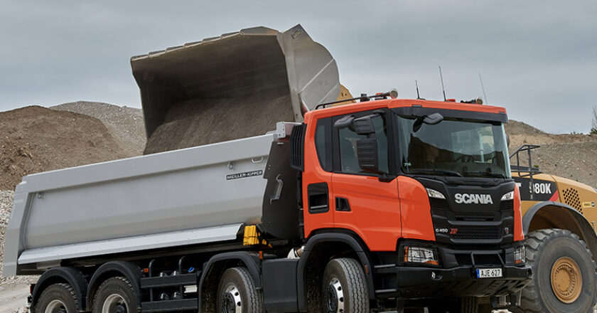 Scania XT mining truck