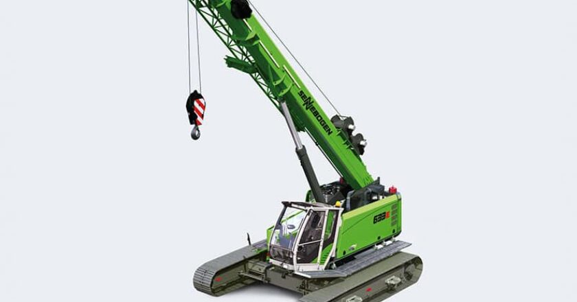 Sennebogen 633 telescopic crawler crane