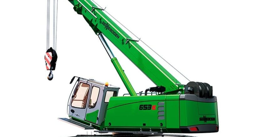 Sennebogen's new 50-tonne 653 telescopic crawler crane is now available in Australia.