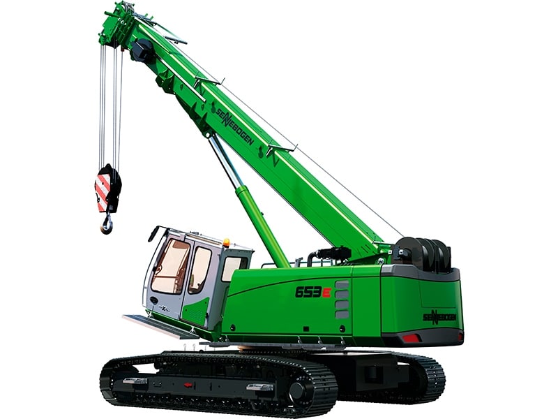 Sennebogen's new 50-tonne 653 telescopic crawler crane is now available in Australia.