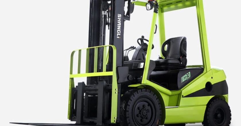 The Shangli H30 diesel forklift.