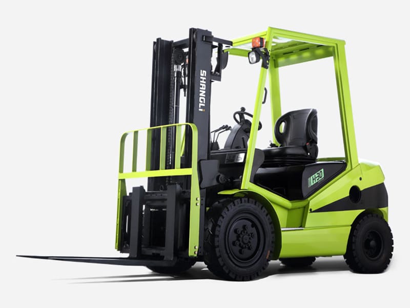 The Shangli H30 diesel forklift.
