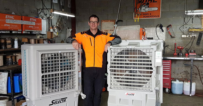The Silvan FC400’s ideal cooling area is between 30 to 50 square metres