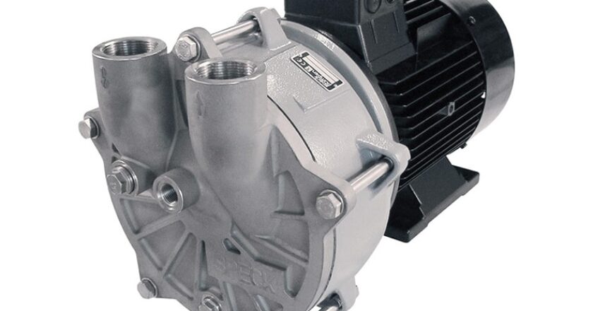 The Speck VG-155 liquid ring vacuum pump.
