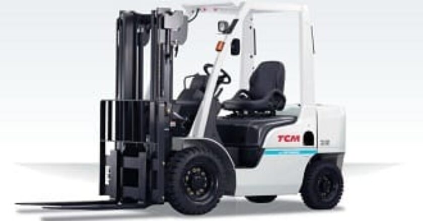 TCM's F1 range of LPG/Gasoline forklifts is now available from NTP Forklifts.