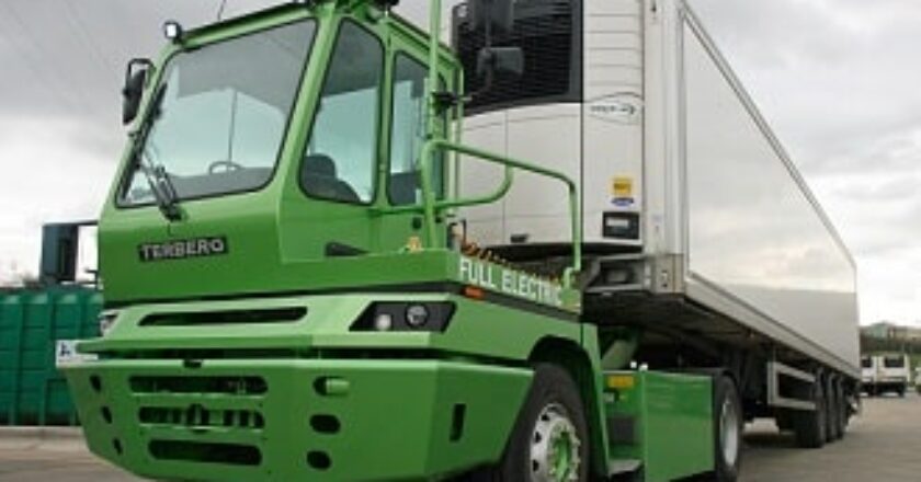 Terberg electric yard tractor
