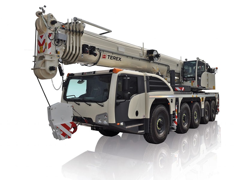 The Terex Explorer 5500 all-terrain crane.