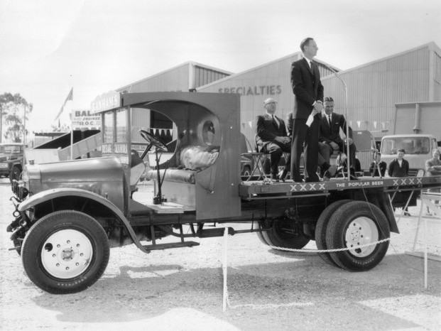 The Thornycroft A2 as it was at the 1968 Queensland Truck Show