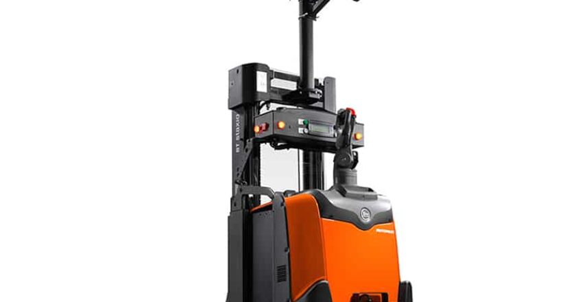 The upcoming BT Staxio SAE160 Autopilot Stacker from TMHA.