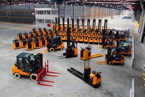 Toyota leads in forklift sales for 26th consecutive year