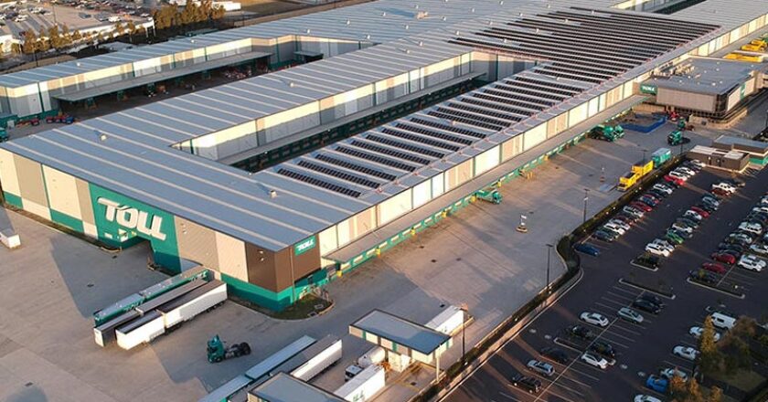 The Toll Express Parcels Bungarribee depot