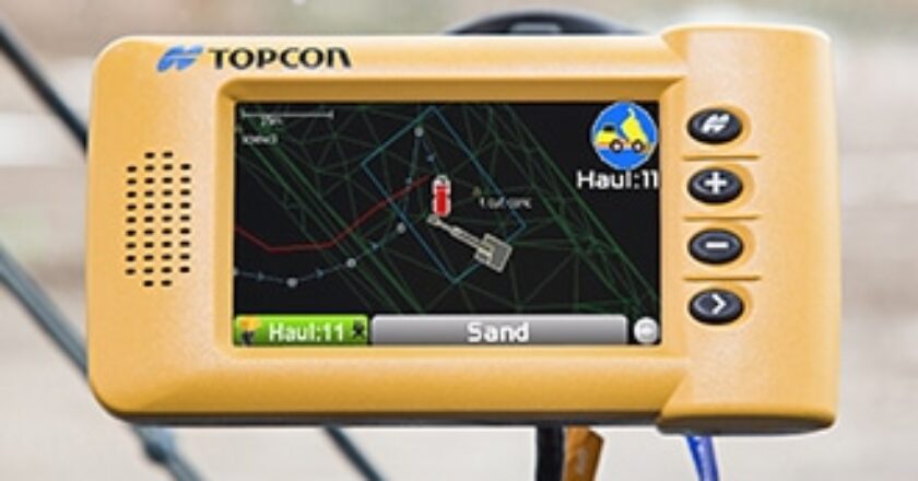The Topcon HT-30 real-time haul count system.