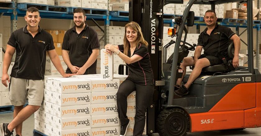 Toyota 8FBE18 battery electric forklift