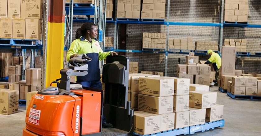 Parton Logistics uses a wide range of Toyota Material Handling equipment at its warehouses in Perth and Melbourne.