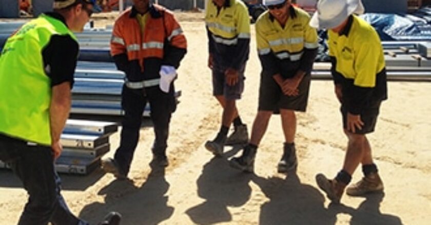 An activity from Tradies National Health Month 2013.
