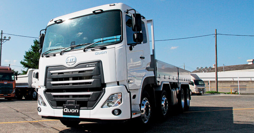 The UD Quon 8-wheeler