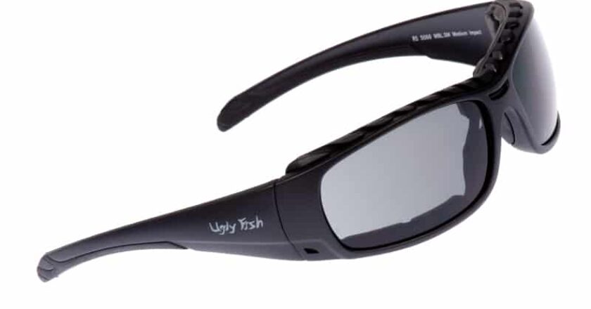 Ugly fish Armour safety glasses.