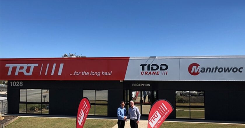 Manitowoc Cranes renewed its distribution deal with TRT Australia covering Manitowoc and Grove cranes in Queensland, extending the agreement already in place, with a new long-term deal.