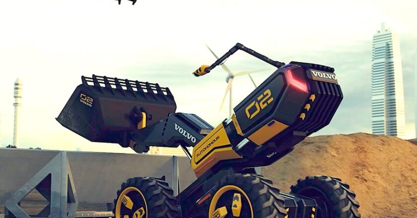 Volvo Construction Equipment and LEGO Technic have teamed up to create an autonomous wheel loader