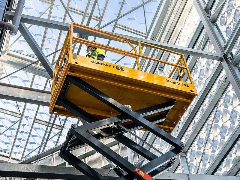 Haulotte's Compact scissor lifts have started arriving in Australia