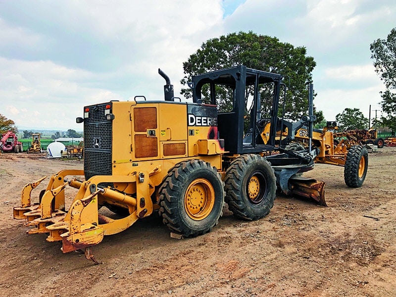Any new machines brought in are quickly scoured for parts