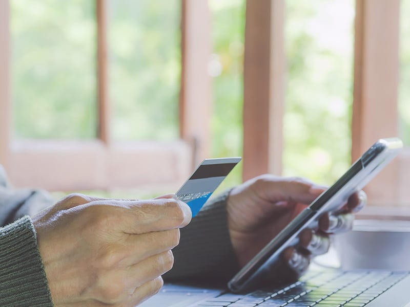 Credit card and Paypal offer more secure online payment options than bank transfers, WA ScamNet says. Image courtesy Alamy.