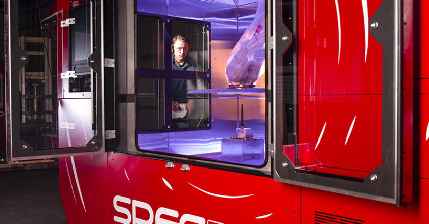 SPEE3D can print components in 316L stainless steel on site at its Melbourne Facility