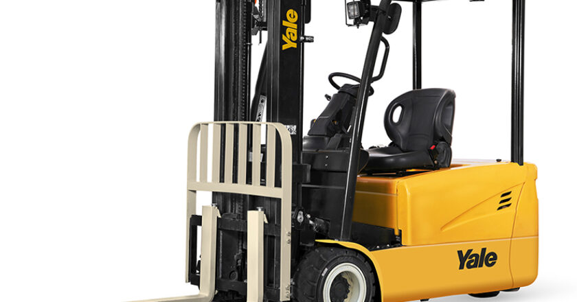 The UX 3-wheel forklift is joining Yale's Australian range