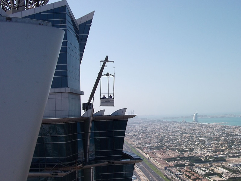 XSPlatforms safety solutions being used in DubaI.